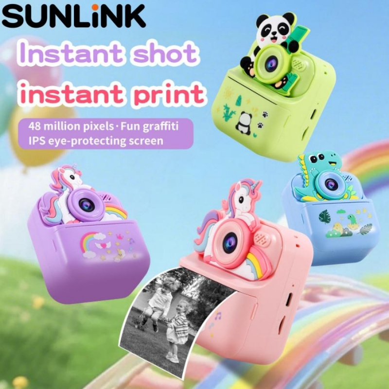 Photo Printer - Cámara instantánea para niños, impresora de