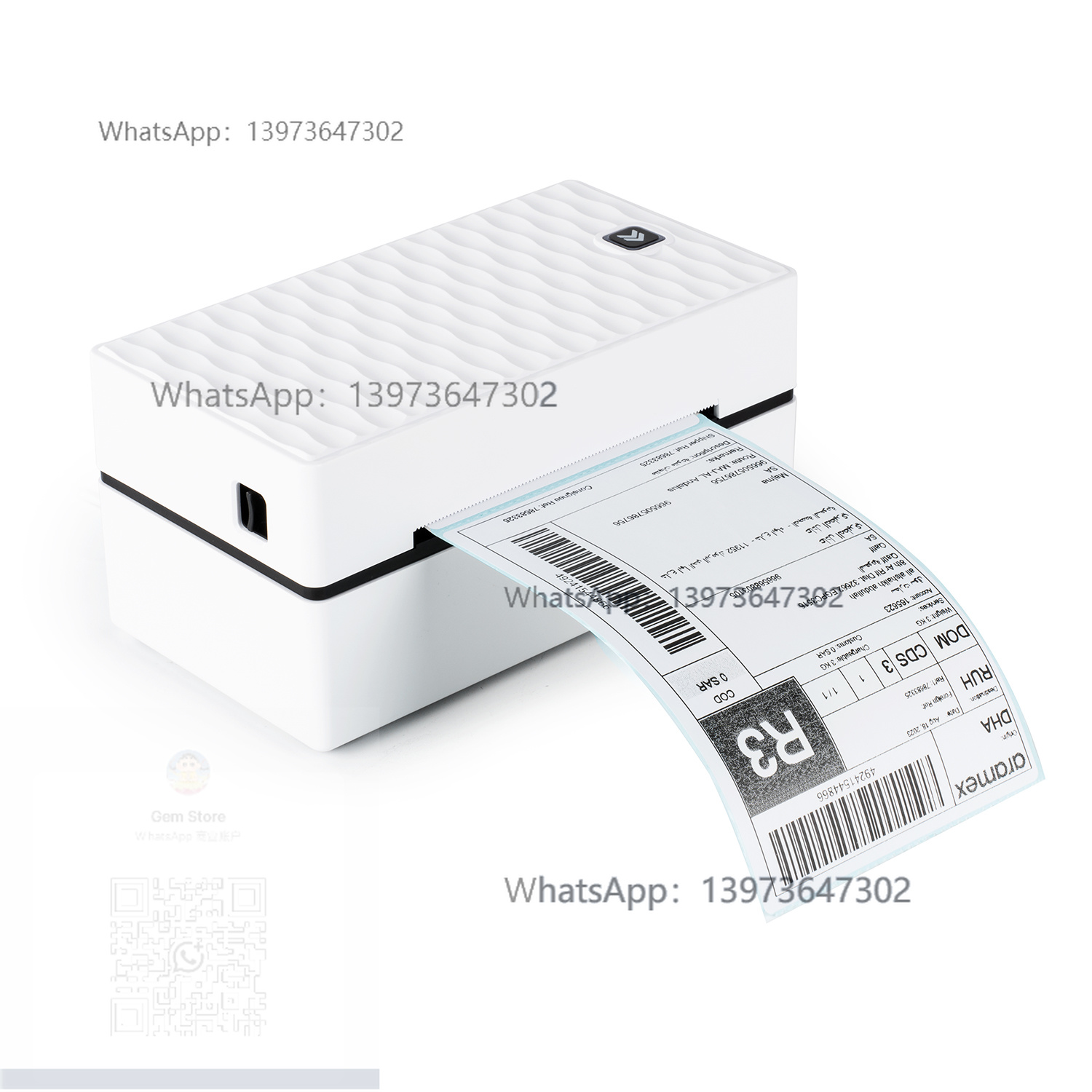 Label Printer - Impresora térmica USB Bluetooth 4x6, fabricante