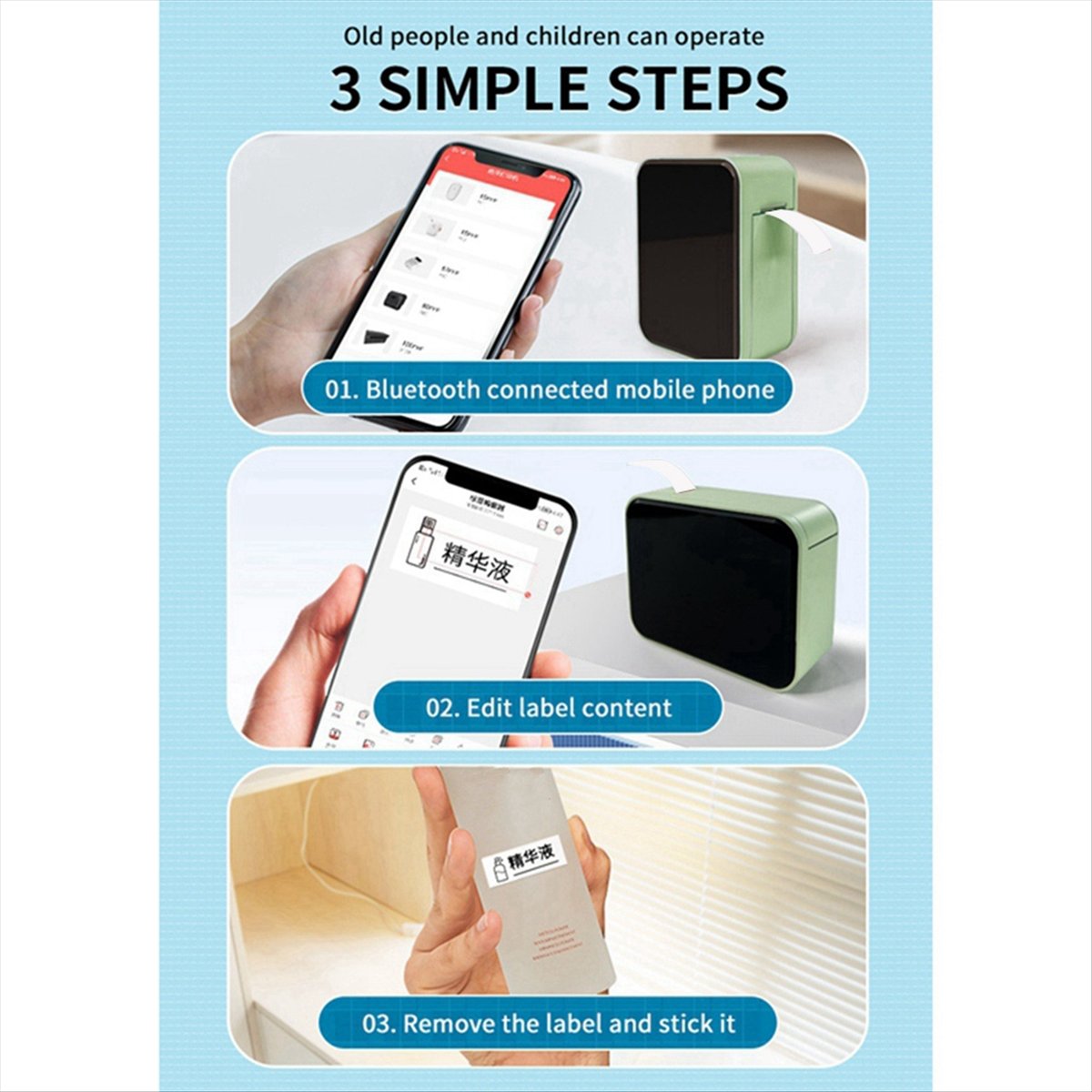 Compatible con la impresora de - Label Maker reseña y precio