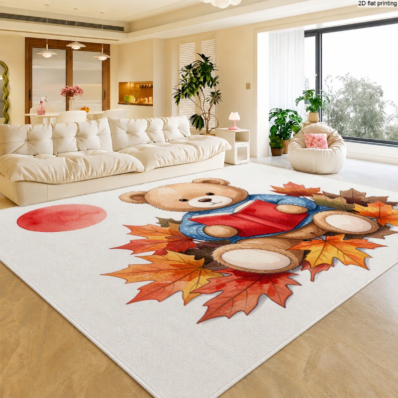 Alfombra de área con diseño de - Commercial Book Printing Machines reseña y precio
