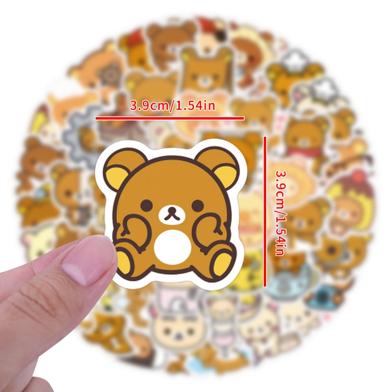 Pegatinas Bandai Rilakkuma Kii - Printer Paper reseña y precio