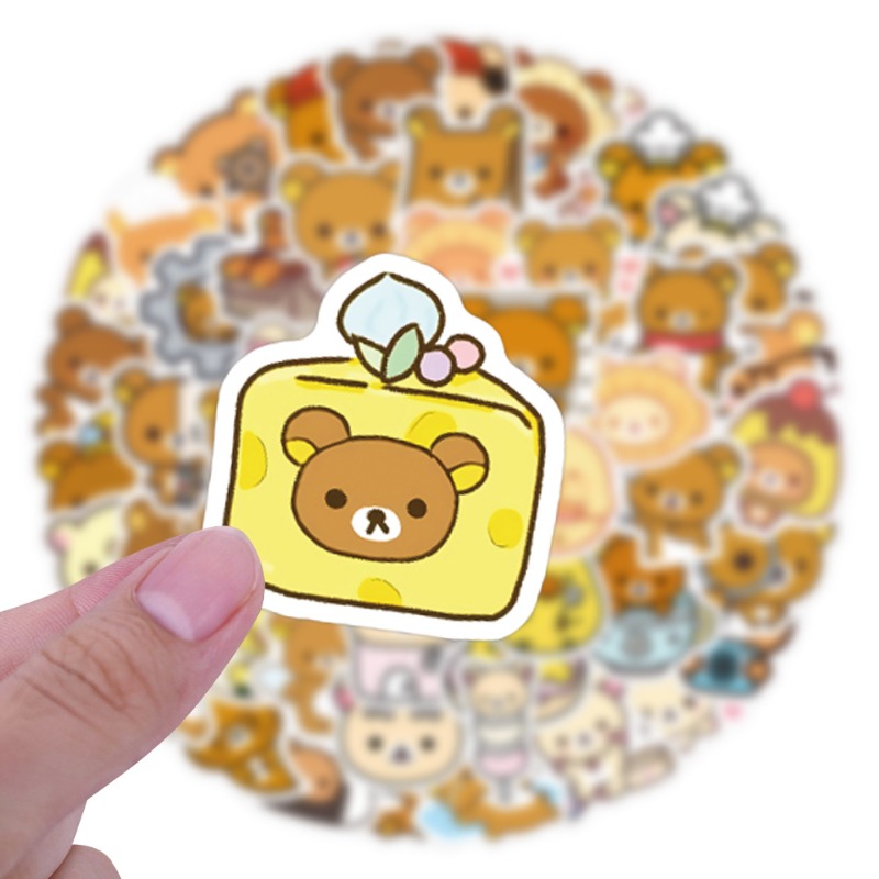 Pegatinas Bandai Rilakkuma Kii - Printer Paper reseña y precio