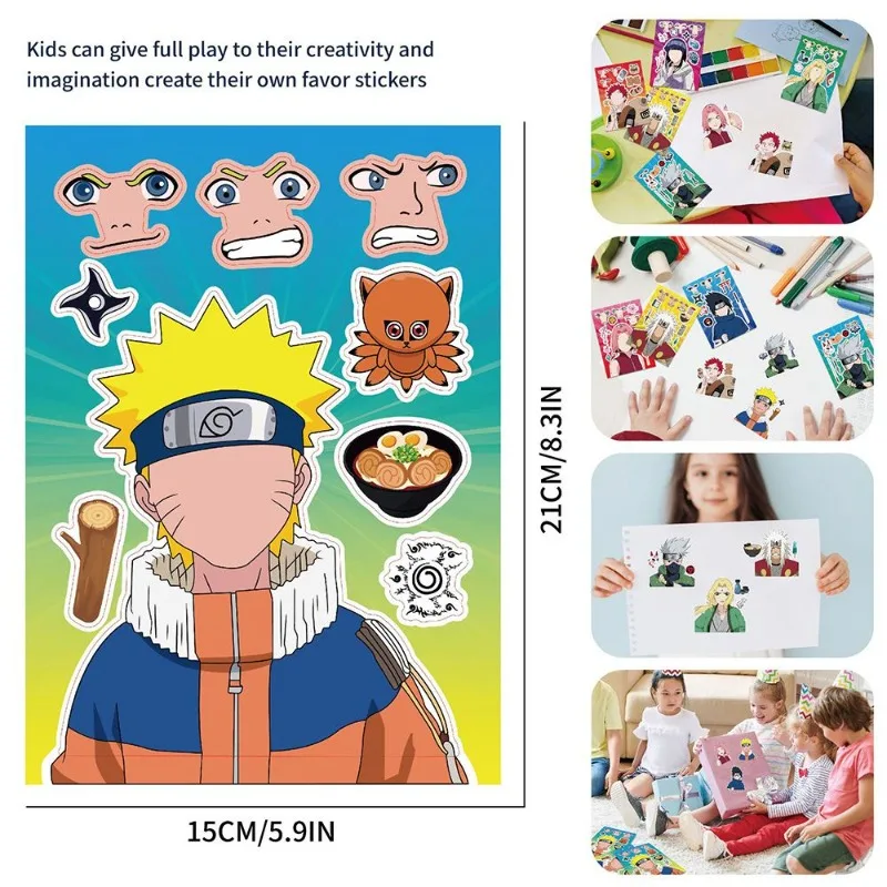 Pegatinas de Naruto Uzumaki y  - Printer Paper reseña y precio