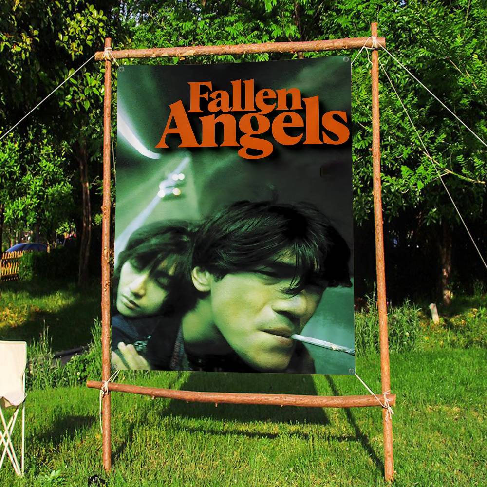 Bandera Retro Fallen Angels 19 - Commercial Printing Company reseña y precio